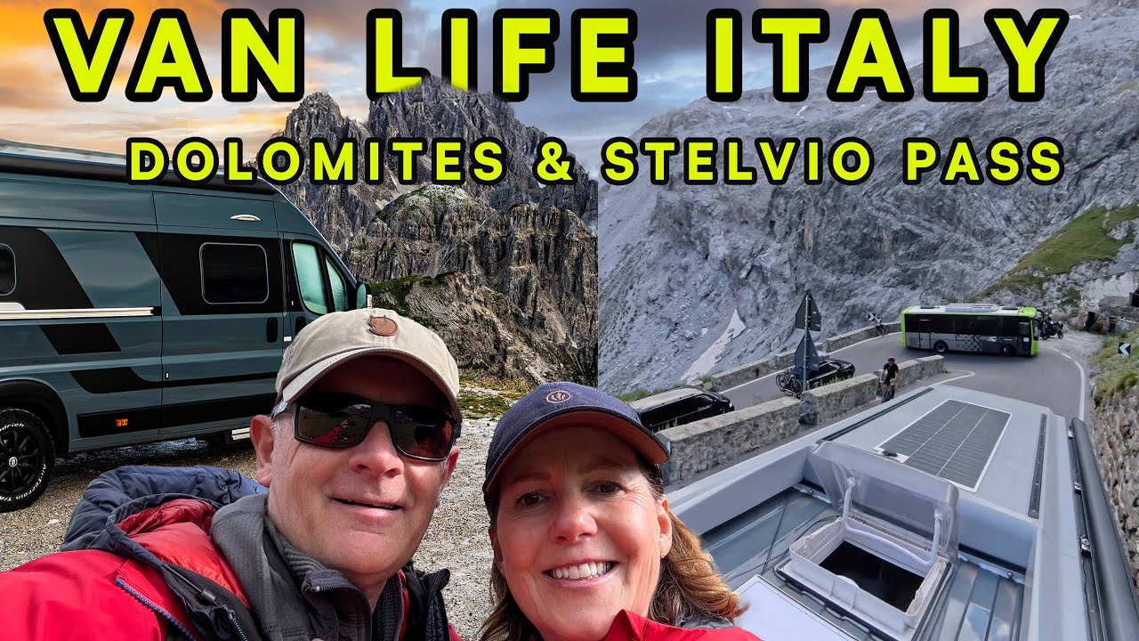 Van Life | Грандиозное приключение на кемпере 🚐 Путешествие по перевалу Стельвио и Доломитовым Ал...