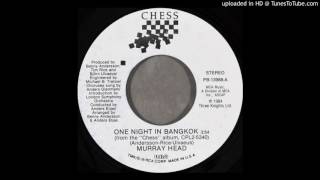Murray Head - One Night In Bangkok (Single Version) chords