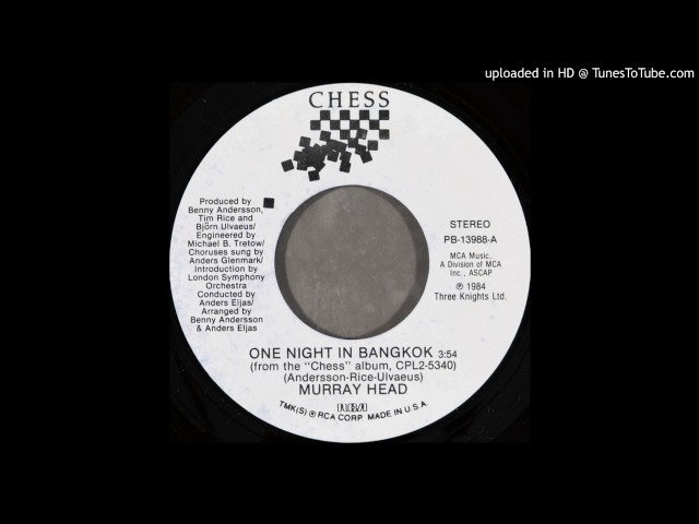 Murray Head - One Night in Bangkok (Single)