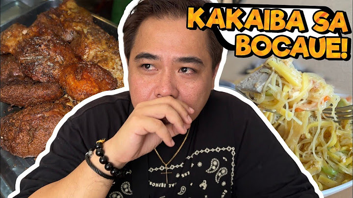 KUMAIN ako ng SINUSO at Pancit ALANGANIN sa Bocaue Bulacan!