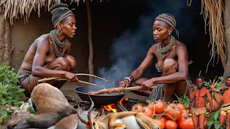 Discover Hadzabe Monster Antelope Hunt and Cooking | life of hunters