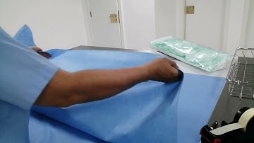 CSSD TUTORIAL | SQUARE FOLD PACKAGING TECHNIQUE FOR STERILIZATION