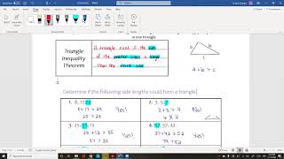 Ch  5 5 Triangle Inequality Theorem