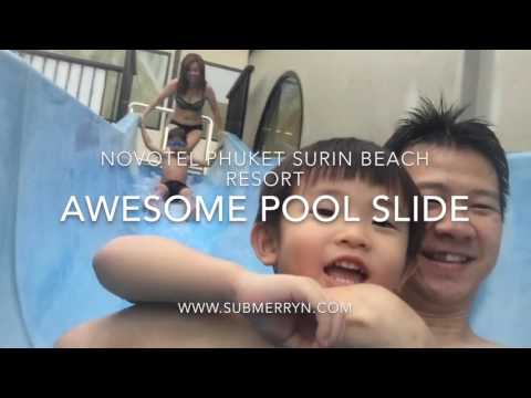 Awesome pool slide @ Novotel Phuket Surin Beach Resort