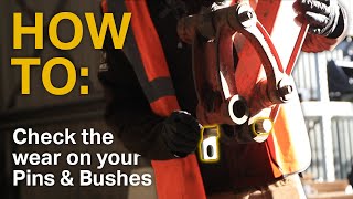 HOW TO: Check if your Digger / Excavator Pins & Bushes are worn