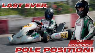 The Last Ever Pole Position at KF1 Singapore - Ian Whillock Onboard