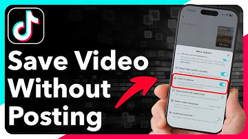 How To Save TikTok Video To Gallery Without Posting