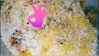 Chicken Biryani 😋 | چکن بریانی #ARDiary