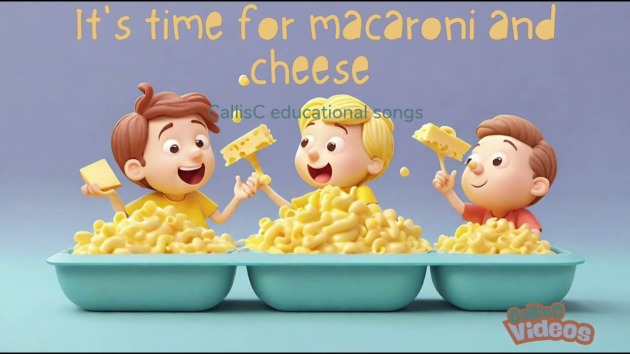 ### 🧀 Время для макарон с сыром – весёлая детская песенка