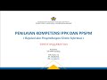 Sertifikat Kompetensi Ppk
