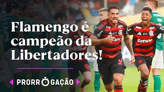 AO VIVO: FLAMENGO VENCE O PALMEIRAS E É TETRACAMPEÃO DA LIBERTADORES 2025! | PRORROGAÇÃO TNT SPORTS