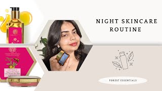 My Night time Skincare Routine ft Forest Essentials | Links in Description​⁠ 🔗