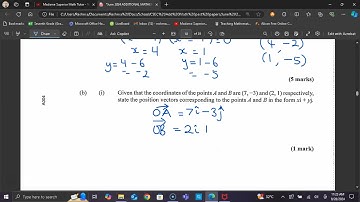 CSEC Add Math Paper 2 worked solutions series - June 2024 - Question 3(b)