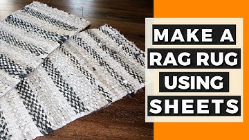 How to Weave a Rug Using Sheets