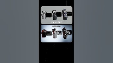 Viewport VS Render / Product 3D animation
