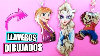 Haz y DIBUJA tus propios LLAVEROS ✔ ★Así o más fácil★ DIY