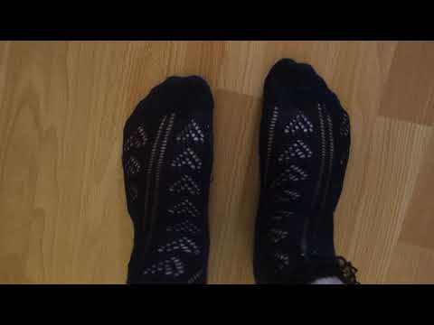Black Girly Ankle Socks 