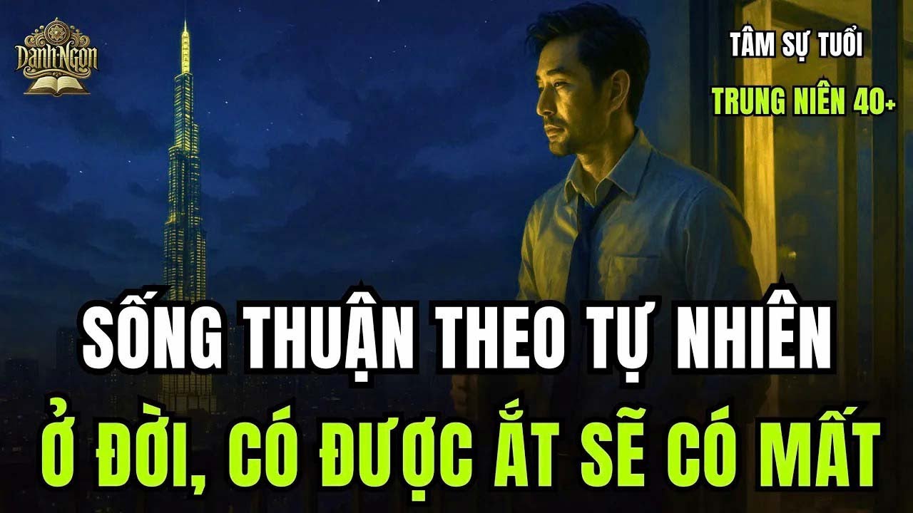 VÌ SAO NÓI    Ở ĐỜI CÓ ĐƯỢC, ẮT SẼ CÓ MẤT   HIỂU QUY LUẬT SỐNG THEO TỰ NHIÊN, CUỘC ĐỜI SẼ VIÊN
