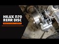 Jeremy's Hilux N70: Boosted & Built Garage REAR DISC