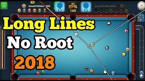 8 Ball Pool Long Line Hack 2018 100% working [HINDI] No Root