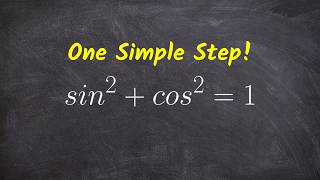 Memorize the Pythagorean Identities