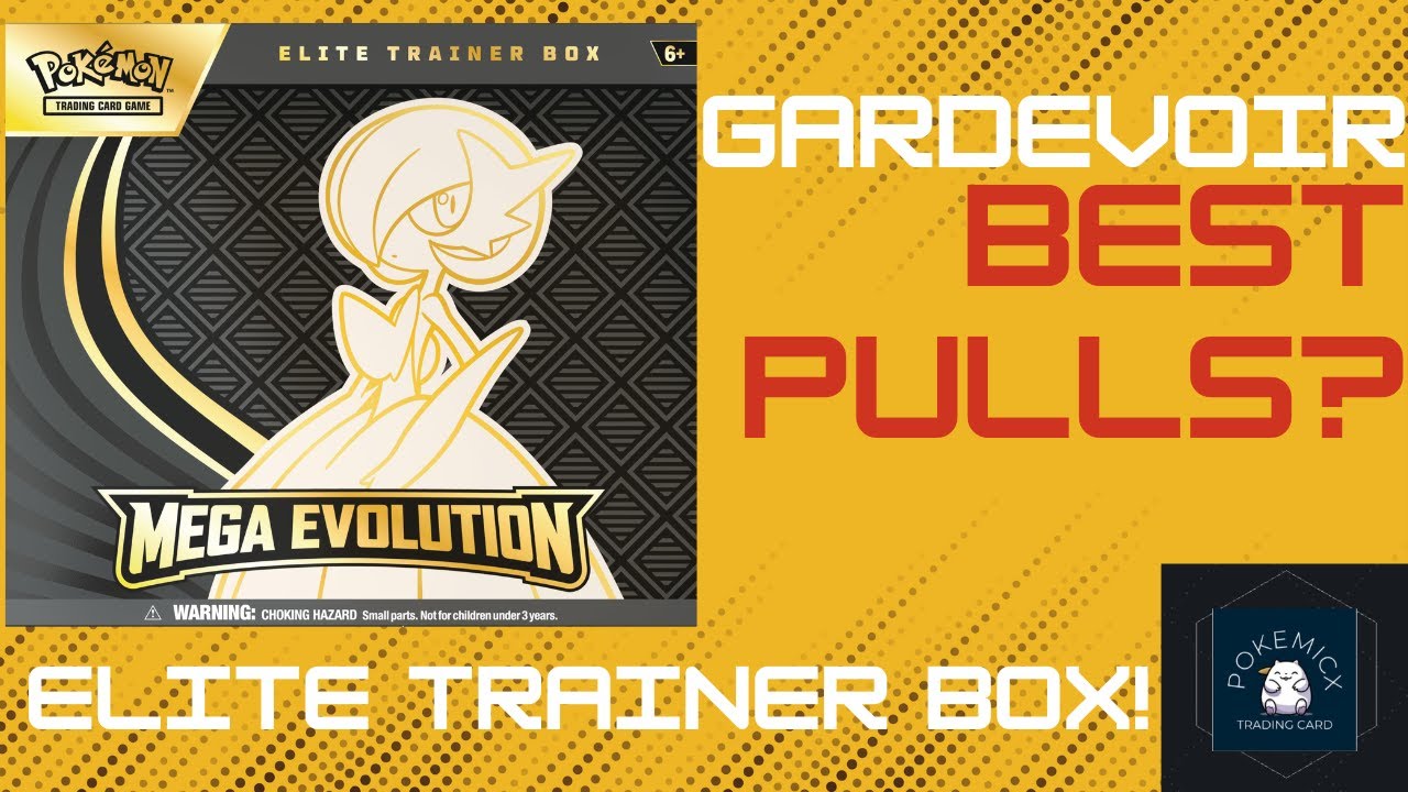MEGA evolution Gardevoir Elite Trainer Box Opening – Pull Rate Test!