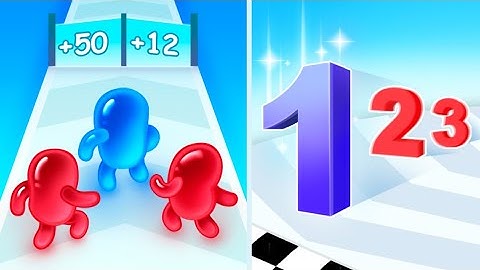 Join Blob Clash 3D vs Number Run Asmr Walkthrough