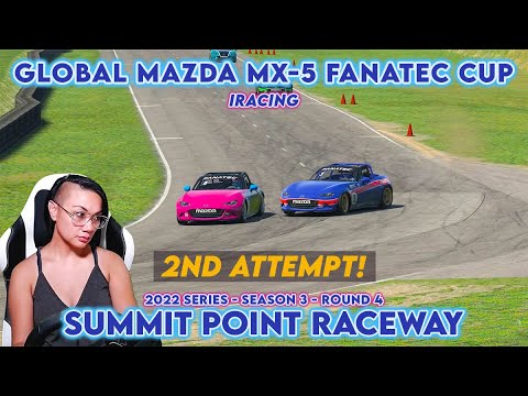 iRacing's Mazda MX-5 Fanatec Cup 2022 Series Season 3 Round 4 Summit Point Raceway (2nd Attempt)