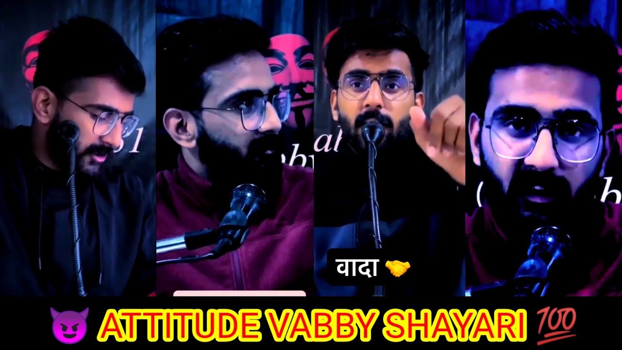 Best vabby shayari  vabby attitude shayari  vabby shayari video 