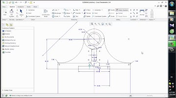 Creo Parametric: Sketch