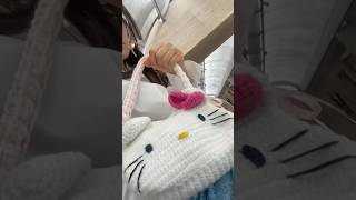 Crochet hello kitty bag #crochet #hellokitty #crochetbag #crochettutorial Crochet hello kitty bag #crochet #hellokitty #crochetbag #crochettutorial