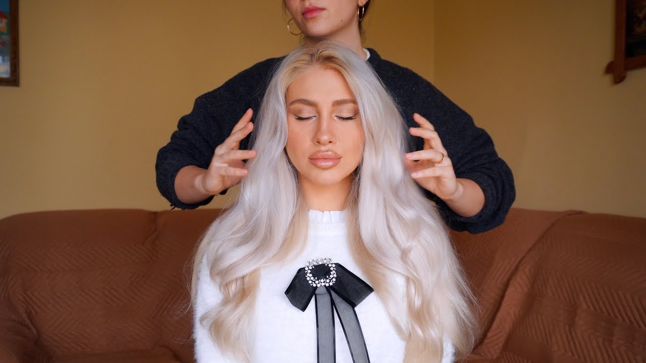 ASMR Sanftes Hair Brushing & Massage mit meiner Freundin 🤍