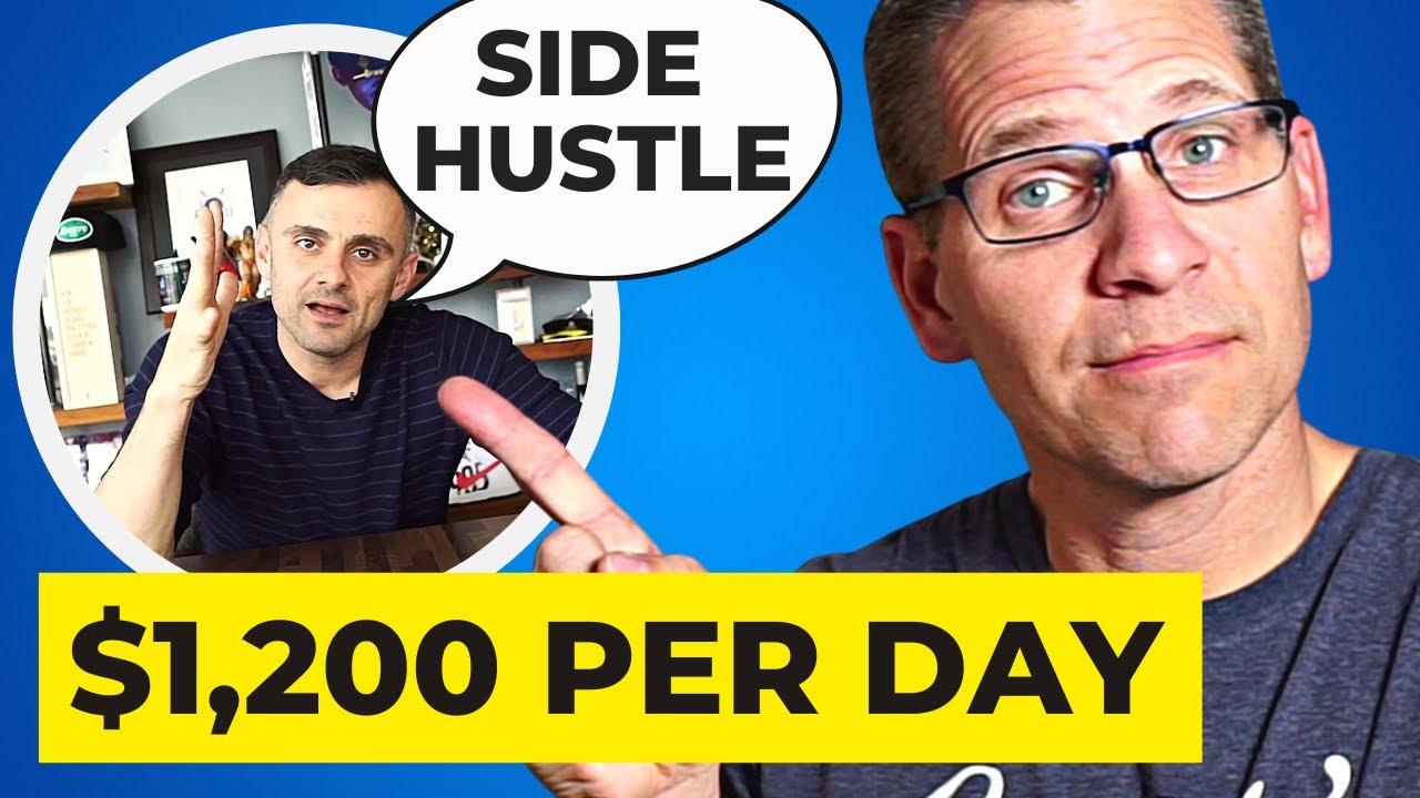 This NEW Gary Vee SIDE HUSTLE That Can Make 1k+ Per Day (Passive YouTube
