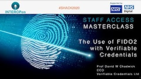 Integrating W3C Web Authentication (FIDO2) and Verifiable Credentials