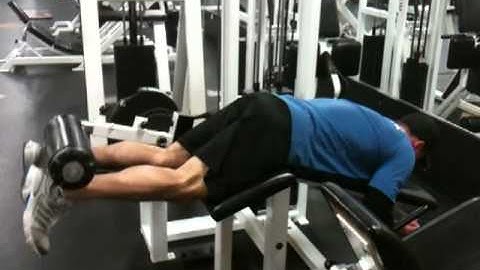 Prone Machine Hamstring Curls