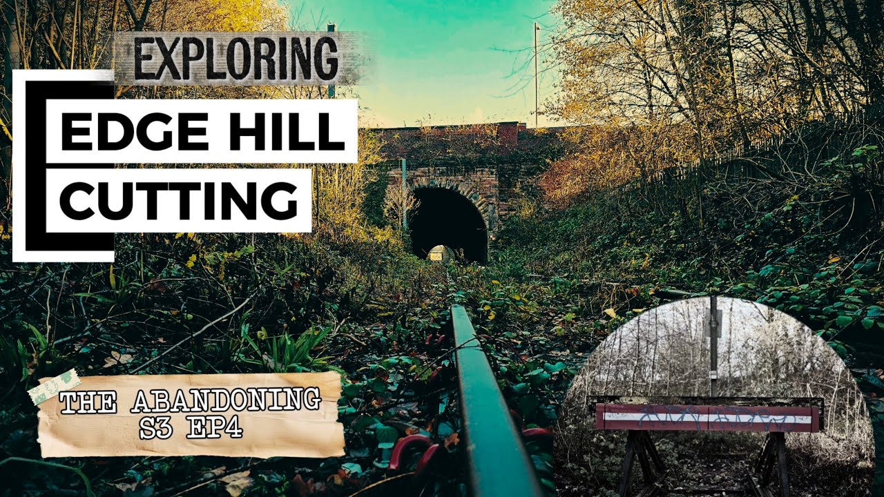 Exploring Edge Hill Cutting - Liverpool's forgotten Railway history. 
