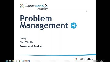 Supportworks Academy Problem Management Webinar