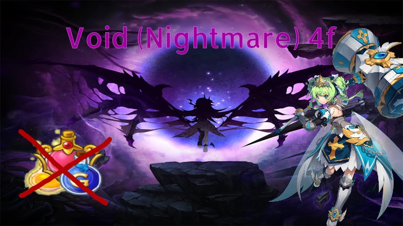 Lime - Void(Nightmare) 4f Solo no potions - Grand Chase Classic
