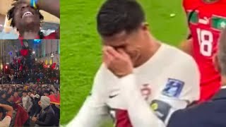 When Portugal got KNOCKED OUT by Morroco in the World Cup