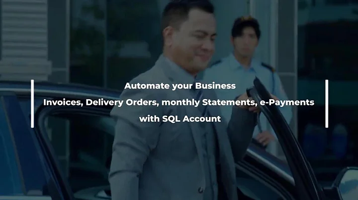 Automate your Business Invoices, Delivery Orders,statements, e-Payment with SQL Accounting Software
