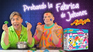 Probando Juguetes - Fabrica de Jabones | Pepe & Teo