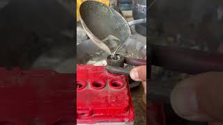 How to make battery terminal #repair #battery #terminal