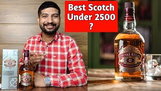Best Scotch Under 2500 - Chivas Regal 12 Blended Scotch Whisky The Whiskeypedia