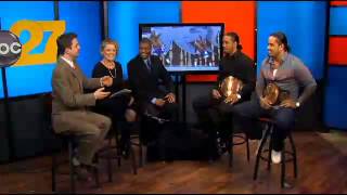 The Usos visit Daybreak