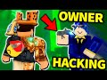 I caught the owner hacking roblox flood escape 2 with crazyblox
