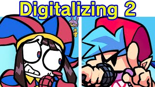 Friday Night Funkin' Digitalizing 2 | VS Pomni & Jax | The Amazing Digital Circus Song (FNF Mod)