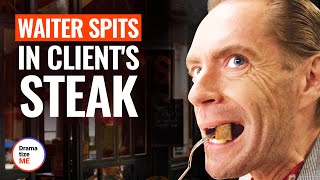 WAITER SPITS IN BOSS' STEAK | @DramatizeMe