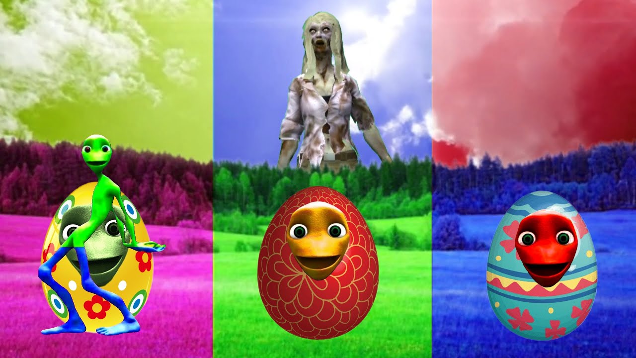 dame tu cosita vs me kemaste - wrong heads topsuperheroes - green alien dance