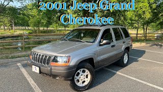 2001 Jeep Grand Cherokee Laredo 4X4 Startup, Walkaround in-depth review and test drive!