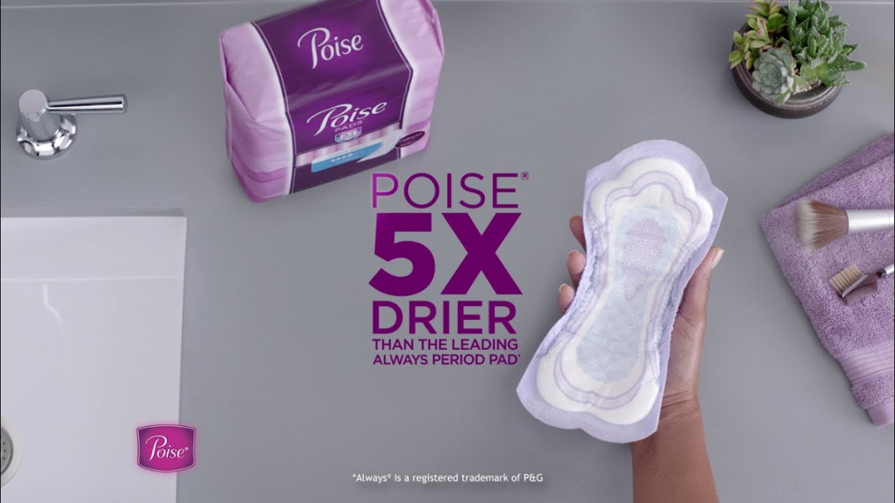 Poise® Pads Are Designed with You in Mind 